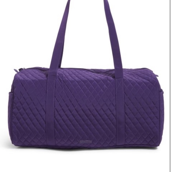 Vera Bradley Handbags - ‼️holiday sale-FIRM‼️ NWT vera bradley large duffel elderberry purple